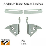 Andersen Screen Latches For Perma Shield Narroline Windows Insect Screen Latches White