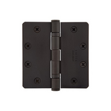 Emtek 94014 4 Inch Steel Ball Bearing Door Hinges with Square Corners (pair)