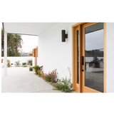 Emtek 4818 Davos Single Cylinder Entrance Handleset - Brass Tubular