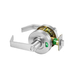 Accentra AUYPL02 Grade 1 Privacy Cylindrical Lock with Indicator, Green/Red