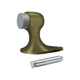 Floor Door Bumper 2-1/8", Solid Brass