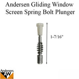 Andersen Perma-Shield Gliding Window Screen Spring Bolt Plunger