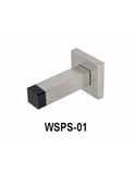 Wall Stop With Plate, Square, WSPS-01