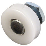 Shower Door Roller, 3/4 X 1/4 Flat Ball Bearing Wheel