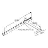 18040032 Surface Mount Overhead Door Stop