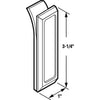 Clear Self-Adhesive Pull For Shower Door - 2 Pack