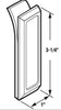 Clear Self-Adhesive Pull For Shower Door - 2 Pack