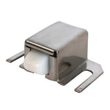 Shower Door Catch, Stainless With Nylon Tip