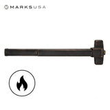 Marks USA M9900F - Fire Rated 48" Rim Panic Device, Exit Only