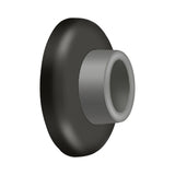 Wall Mount Concave Flush Bumper, 2-1/2" Diam.