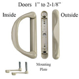 Interlock Involute Sliding Patio Door Handle Set SBML Non-Keyed