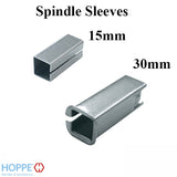 HOPPE 8mm to 9mm Spindle Sleeve Adapter, 15mm Long