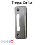 HOPPE Strike Plate with Curved Lip for Tongue Version Multipoint Lock Stainless Steel , 1964522