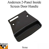 Andersen Window - PSII Gliding Doors - 2 Panel Inside Screen Door Handle - Stone