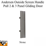 Andersen Door Handle For Patio Screen Doors Outside Handle For Sliding Doors Stone