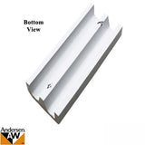 Andersen 6 Inch Head Bumper with Screws for 3 Panel Gliding Doors - White