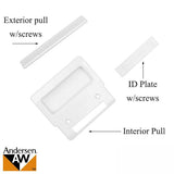 Screen Hardware Kit, Andersen - White