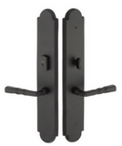 Emtek 1L1A21 Sandcast Arched 17-1/2 Inch Keyed Multi Point Lock Trim