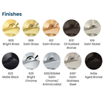 Accentra 355LN Grade 2 Dummy Lever Trim