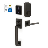 Emtek EMPowered Motorized Touchscreen Keypad Entry Set with Baden Grip EMP0103