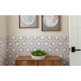 Emtek 8231 Select Brass Lever Handle With Stem And Quincy Rosette Privacy Set