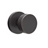 Emtek 5059 MODERN DESIGNER BRASS KNOBSETS With Modern Disk Dummy, Pair