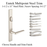 MULTIPOINT TRIM, 1-1/2 X 11 INCH, AMERICAN, STAINLESS STEEL - 921331000