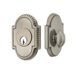 Emtek 8459 Knoxville Deadbolt - Brass - Single Cylinder