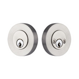 Emtek Stainless Steel Modern Disc Deadbolt Double Cylinder S50024