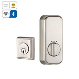 Emtek EMP8468 Rectangular Deadbolt - Classic Brass - Single Cylinder - EMPowered Upgrade