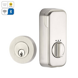 Emtek EMP8423 Modern Disc Deadbolt - Brass - Single Cylinder - EMPowered Upgrade