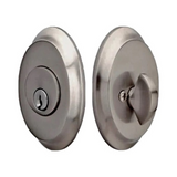 Emtek 8458 Saratoga Deadbolt - Brass - Single Cylinder