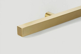 Emtek 86192 Modern Steel Round Long Door Pull With 36" Door Pull With Square Shape