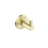 Emtek Modern Tubular Brass Single Hook with Rosette