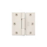 Emtek 96513 Solid Brass Square Barrel Heavy Duty Hinges (Pair), 3-1/2" x 3-1/2" (Original Thicker Leaf Thickness 0.180")