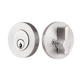 Emtek Stainless Steel Modern Disc Deadbolt Single Cylinder S50004