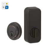 Emtek EMP8467 Modern Deadbolt - Brass - Single Cylinder - EMPowered Upgrade