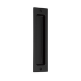 Emtek 220408 Rustic Modern Rectangular Sandcast Bronze Flush Pulls (2" x 8")