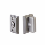 Emtek 8381 Wilshire Thumbturn Privacy Bolt - Single Rosette - Use with Brass Passage Set