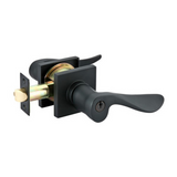 Emtek Modern Brass Key In Leverset - Luzern Lever with Rosette Options - Single Cylinder