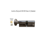 40 / 40 EURO CYLINDER ONLY FOR 2-1/4 INCH DOOR