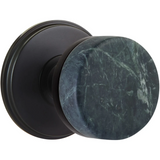 Emtek 8510 Select Brass Knob With Conical Stem And Watford Rosette Dummy, Pair