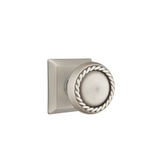 Emtek 8131 DESIGNER BRASS - Knobsets With Quincy Rosette Passage Set