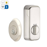 Emtek EMP8458 Saratoga Deadbolt - Brass - Single Cylinder - EMPowered Upgrade