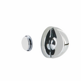 Emtek 8681 Disk Thumbturn Privacy Bolt - Single Rosette - Use with Brass Passage Set