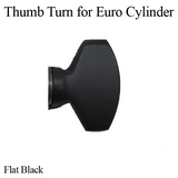 THUMB TURN, EURO CYLINDER, EMTEK - CHOOSE COLOR