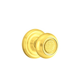 Emtek 8200 DESIGNER BRASS - Knobsets With Regular Rosette Privacy Set