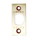 Emtek Faceplate & Screws For Standard or 28 Degree Rotation Latches, Square Corners