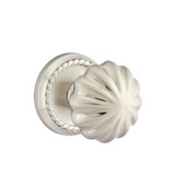Emtek 8051 CLASSIC BRASS - Knobsets With Rope Rosette Dummy, Pair