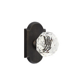 Emtek 8058 GLASS - Knobsets With #8 Rosette Dummy, Pair